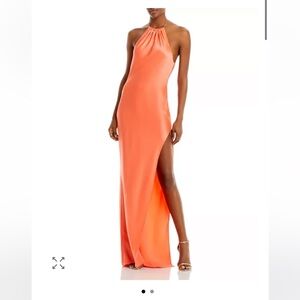 Alice and Olivia Orange Zumi Dress